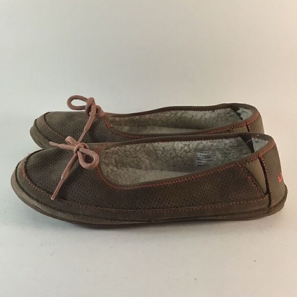 L..L. Bean hearthside womens comfort moccasin brown size 8 501859 - Picture 3 of 8